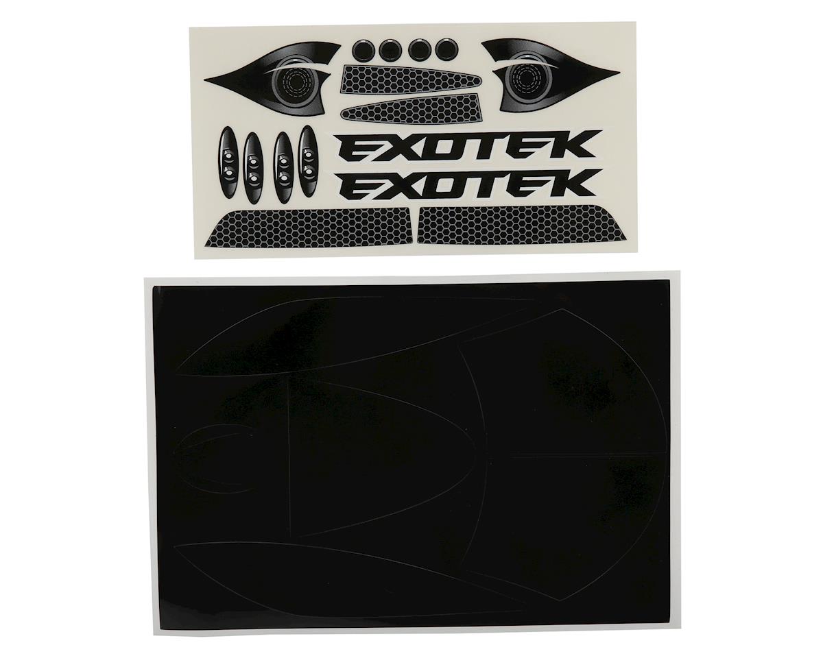 Exotek P1-Z Race USGT Touring Body w/Wing (Clear) (190mm)